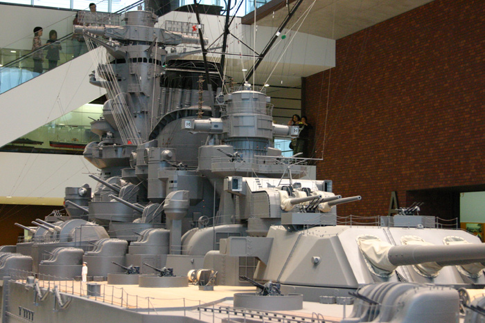 戦艦「大和」10分の1模型・大和ミュージアム