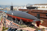 潜水艦「あきしお」屋外展示